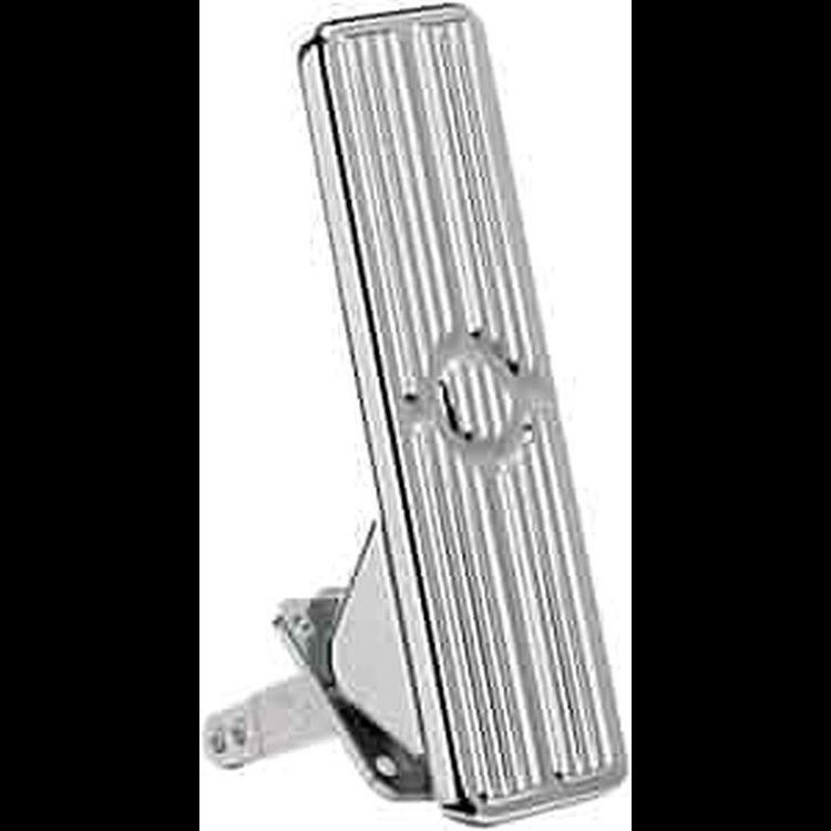 Floor Mount Gas Pedal Assembly Rectangular Pad