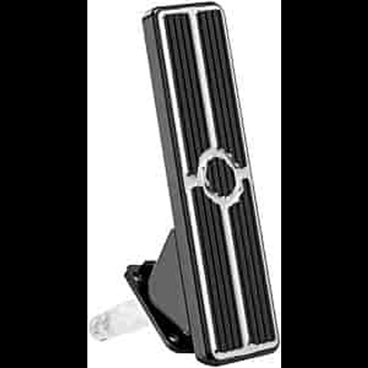 Floor Mount Gas Pedal Assembly Rectangular Pad