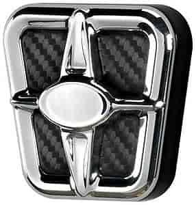 Billet Emergency Brake Pedal Pad Square Pad