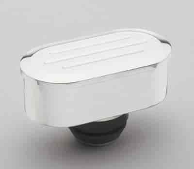 Oval Valve Cover Breather Ball Milled