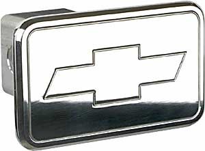 Bowtie Logo Billet Aluminum Hitch Cover