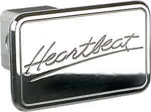 Heartbeat Logo Billet Aluminum Hitch Cover