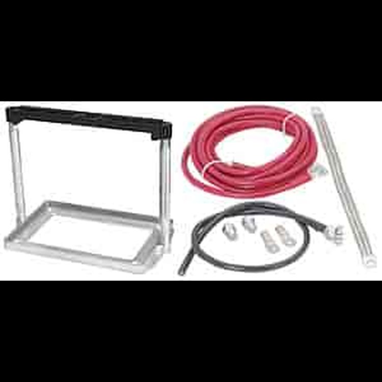 BATTERY MOUNT KIT BLACK