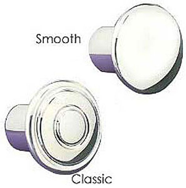 Billet Dash Knob - Polished Smooth Style 1/pkg