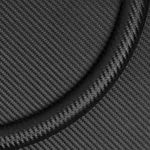 Steering Wheel Half Wrap Embossed Carbon Fiber Vinyl