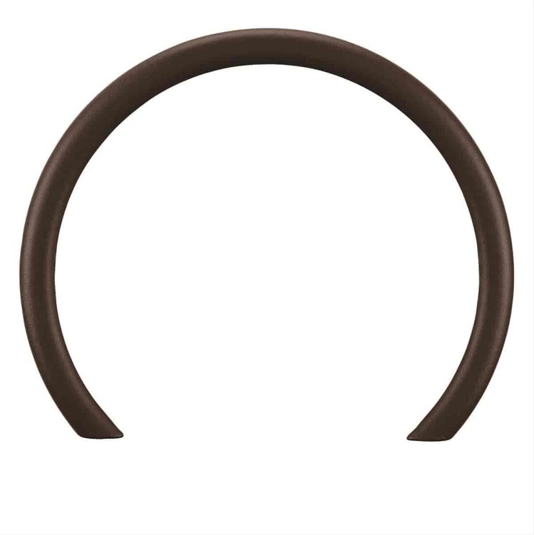Steering Wheel Half Wrap Black leather
