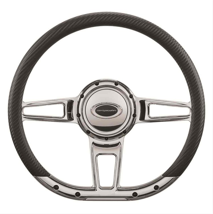 D-Shaped 14 in. Steering Wheel Formula