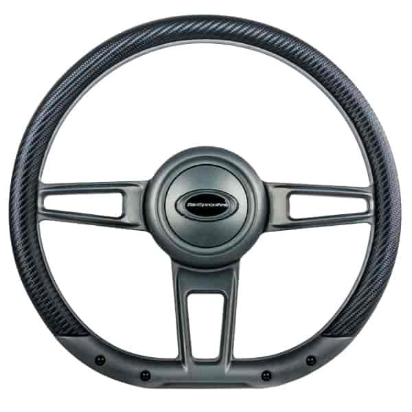 D-Shaped 14 in. Steering Wheel Formula