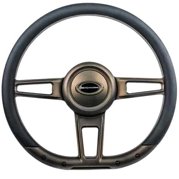 D-Shaped 14 in. Steering Wheel Formula
