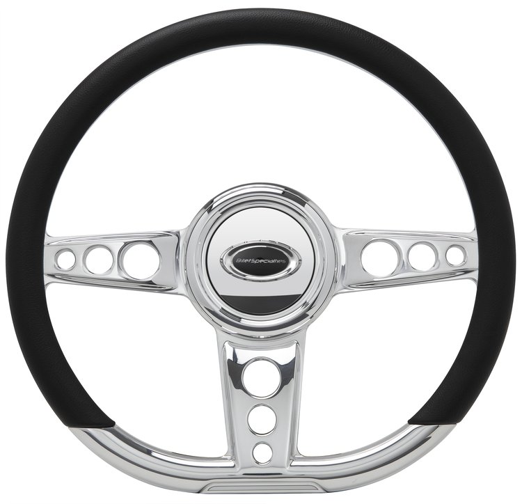 STEER WHL 14" D SHAPE POL