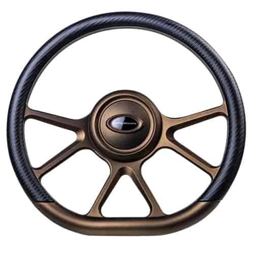 D-Shaped 14 in. Steering Wheel Prism