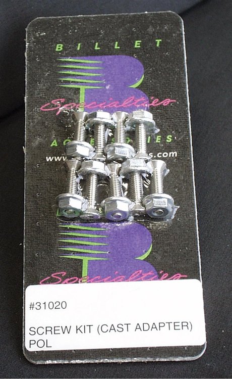 SCREW KIT FOR CAST ADAPTE