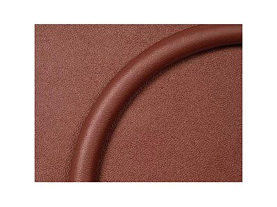 Steering Wheel Half Wrap Burgundy leather