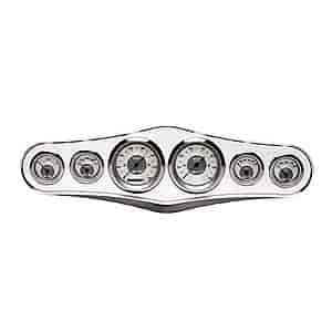 6-Gauge Trim Style Dash Insert Universal
