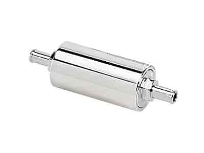 3/8" Barbed Billet Fuel Filter Smooth