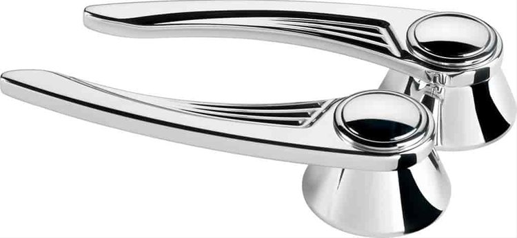 Ball Milled Billet Door Handles Polished Finish