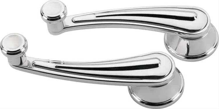 Profile Collection Billet Window Cranks " Rail" Pattern