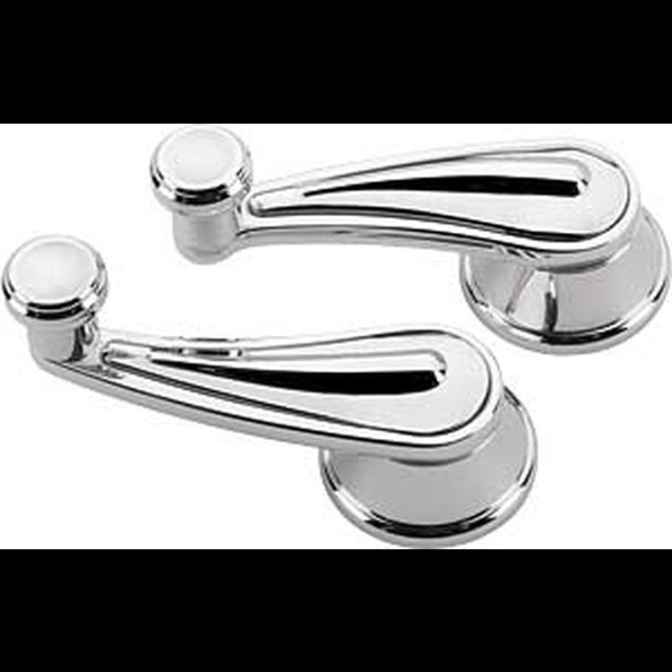 Profile Collection Billet Vent Window Cranks " Rail" Pattern