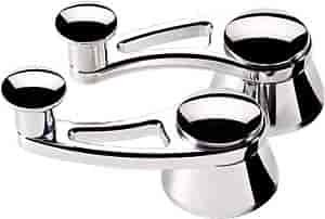 Billet Vent Window Cranks Polished Finish