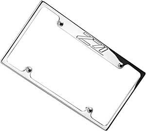 Billet License Plate Frame Z71 logo slim line