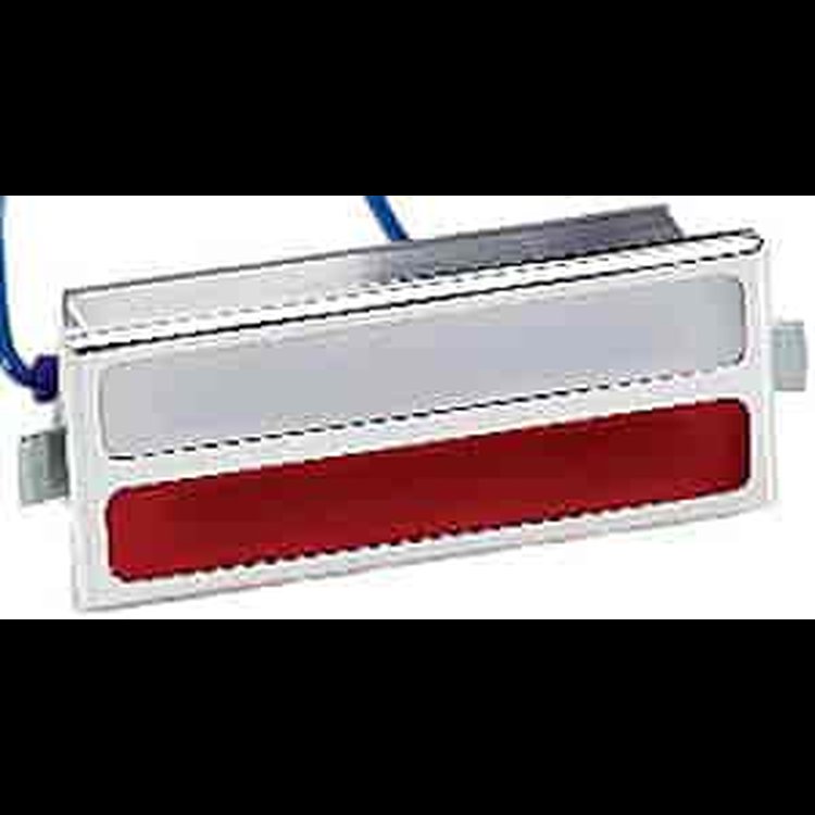 Rectangle Door Light - Polished 1-1/2" H x 3-5/8" L x 2" D
