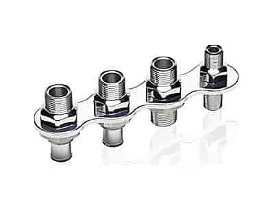 AC & Heater Bulkhead Connector In-line 4-Port