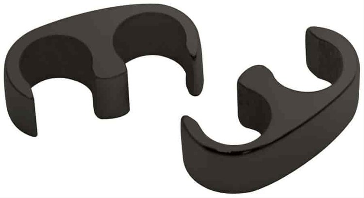 Spark Plug Wire Separator Floating Mount [Black Anodized Finish]
