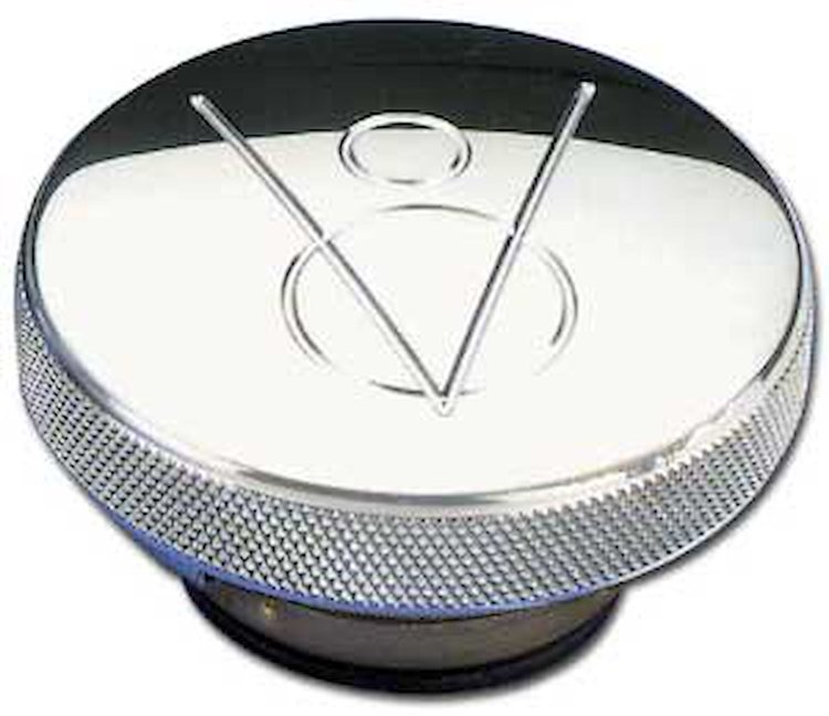 Billet 7psi Radiator Cap V8 logo