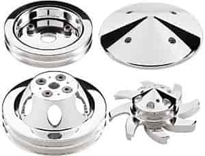 PULLEY KIT SBC SHORT 2GRV