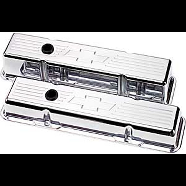Small Block Valve Covers - Tall Bowtie