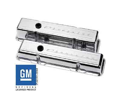 Small Block Valve Covers - Tall Chevrolet Logo