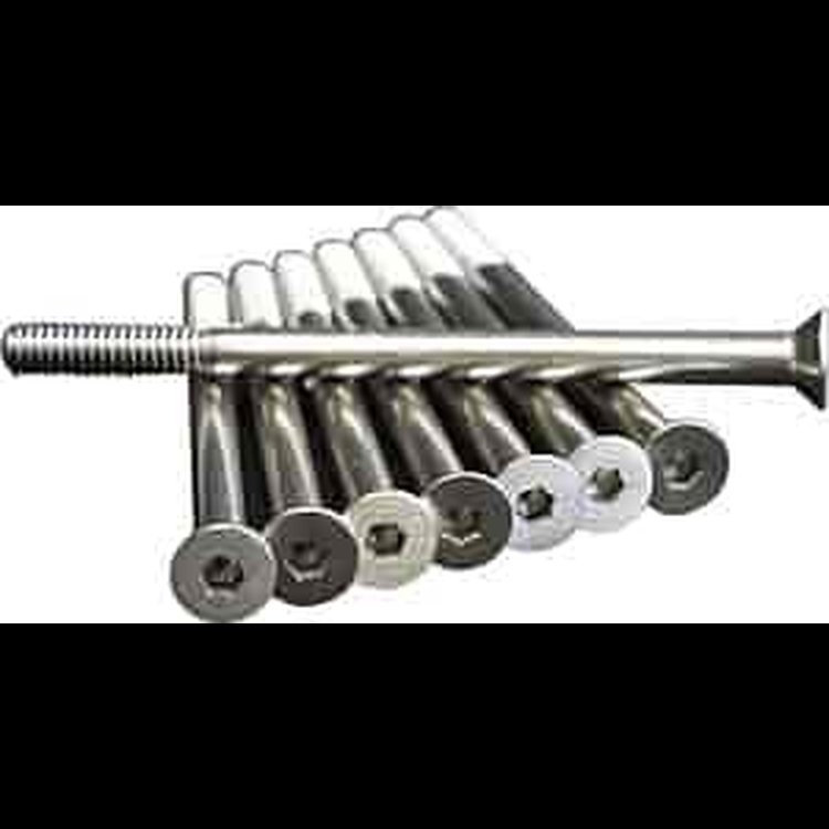 Center Bolt Short Valve Cover Hold Downs SBC With LT Heads