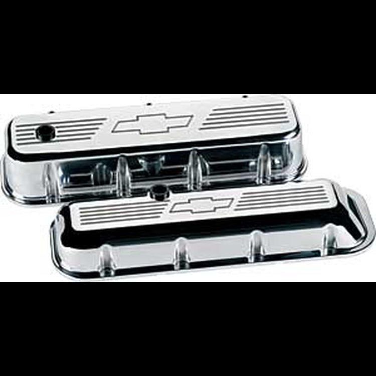 Big Block Valve Covers - Short Bowtie Emblem