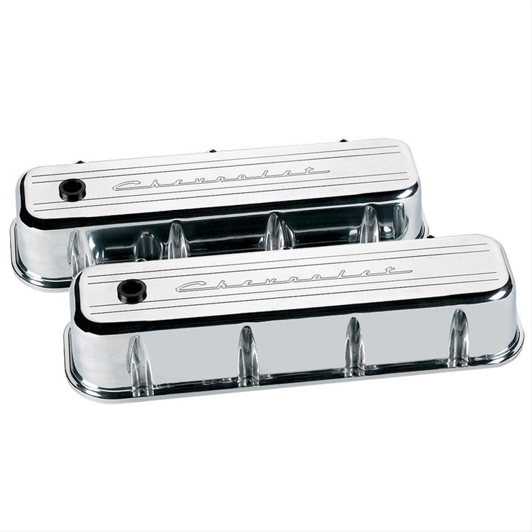 Big Block Valve Covers - Tall Chevrolet Script