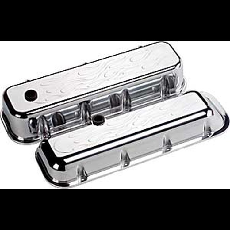 Big Block Valve Covers - Tall Flamed