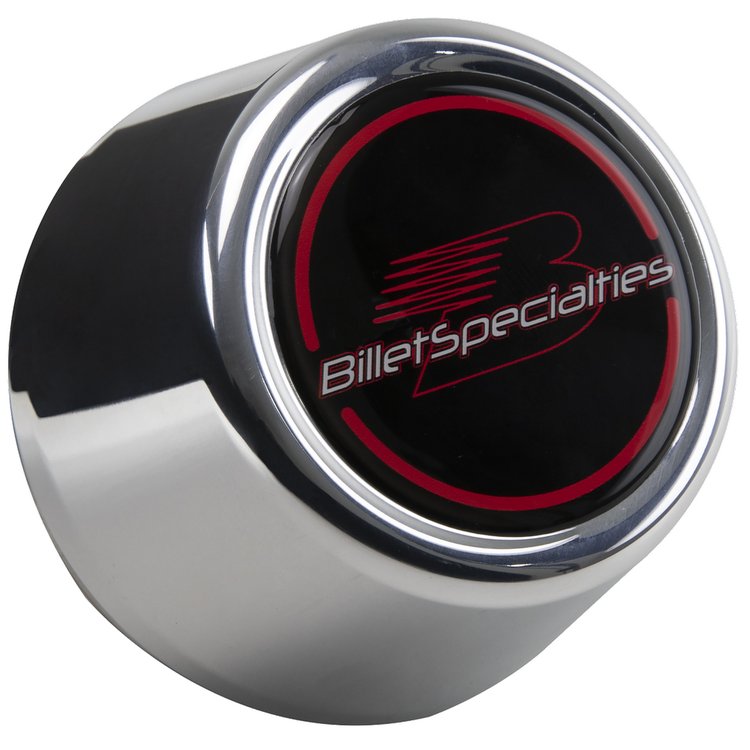 Tall Center Cap for American Muscle Collection, 1-Piece Race-Series, Drag Pack Wheels [Polished]