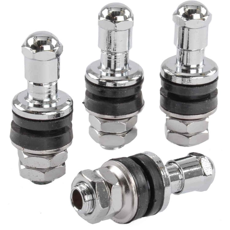 Bolt-In Valve Stems Chrome