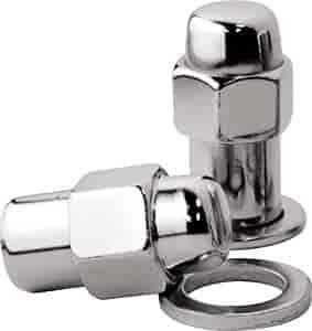 Closed-End Mag Shank Lug Nuts 7/16" -20 Thread