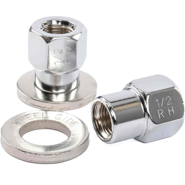Open-End Mag Shank Lug Nuts 1/2" -20 Thread