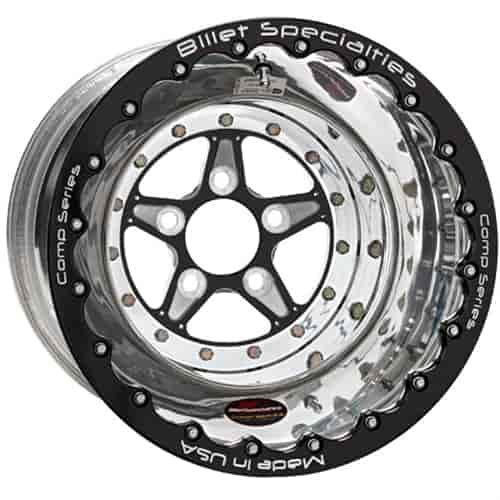 Comp 5 Double Beadlock Black Wheel