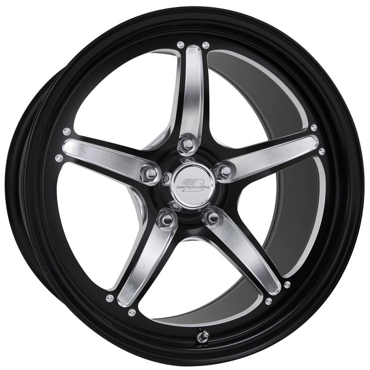 Street Lite Monoblock Drag Pack Rear Wheel [17" x 10"] Black