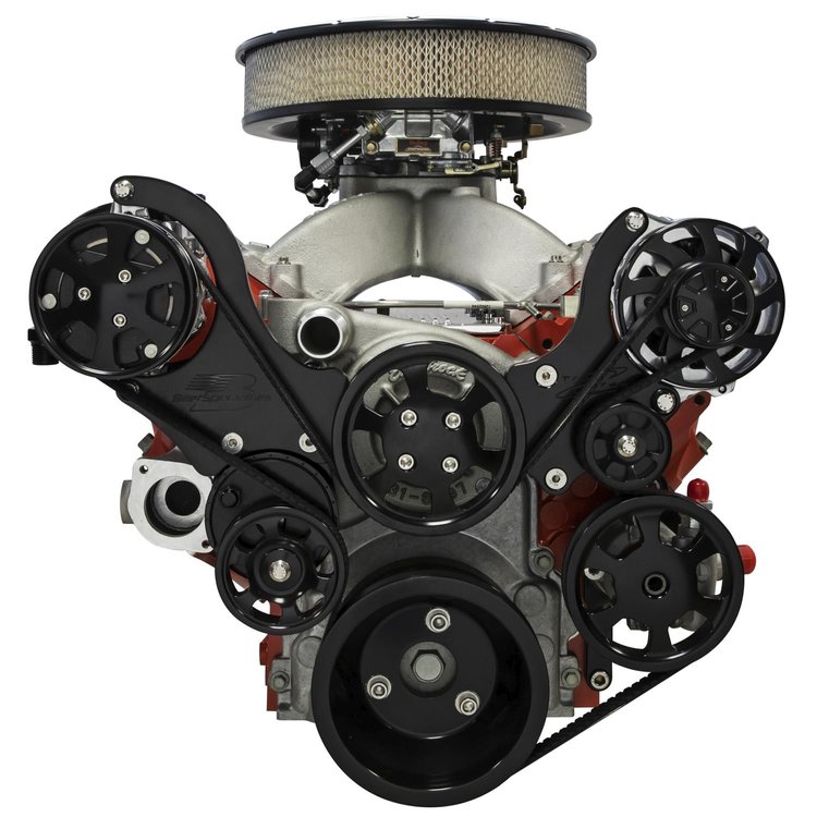 Tru Trac LS Engine Top Mount Pulley System LS1/LS2/LS3/LS6