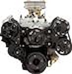 Tru Trac Premium Serpentine Kit Pontiac 325-455 with Power Steering, with A/C Includes: