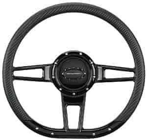 D-Shaped 14 in. Steering Wheel Formula