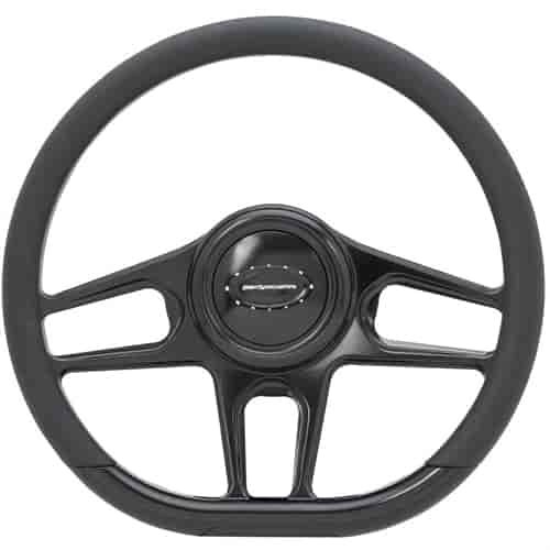 D-Shaped 14 in. Steering Wheel Hydro