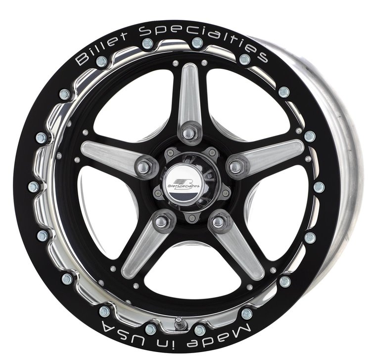 Street Lite LT Single Bead Lock Wheel [Size: 15" x 10"] Black