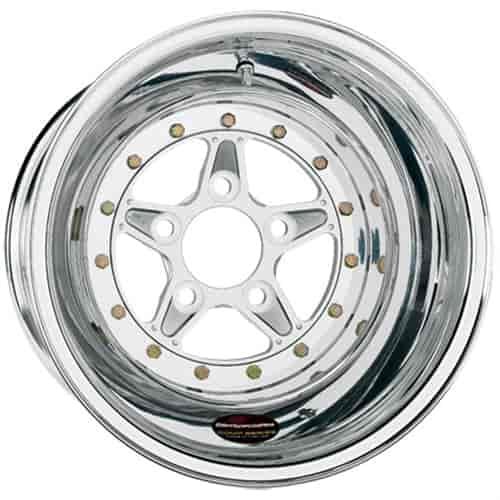 Comp 5 Double Beadlock Polished Wheel