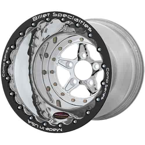 Comp 5 Double Beadlock Polished Wheel
