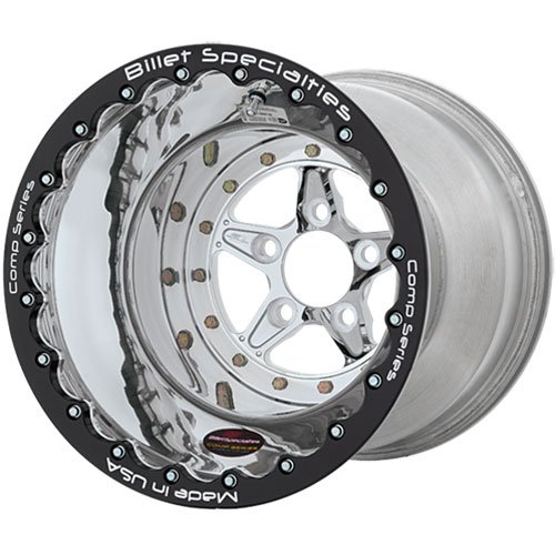 Comp 5 Double Beadlock Polished Wheel