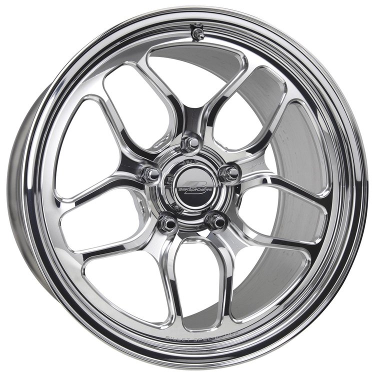 Win Lite Monoblock Drag Pack Rear Wheel [17" x 10"] Polished